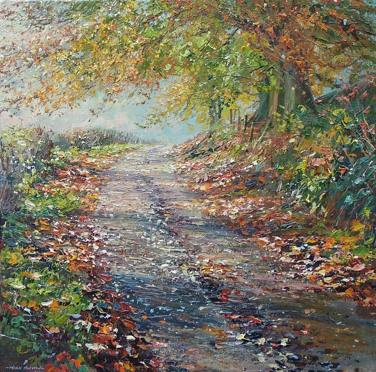 Mark Preston - november morning, gunhills